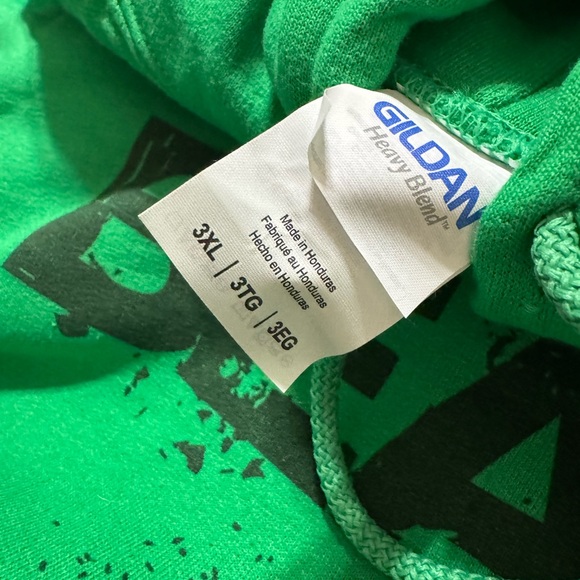 Disney Marvel Hulk Gildan Green Beast Graphic Men's Hoodie Plus Men Size 3XL - Picture 3 of 9